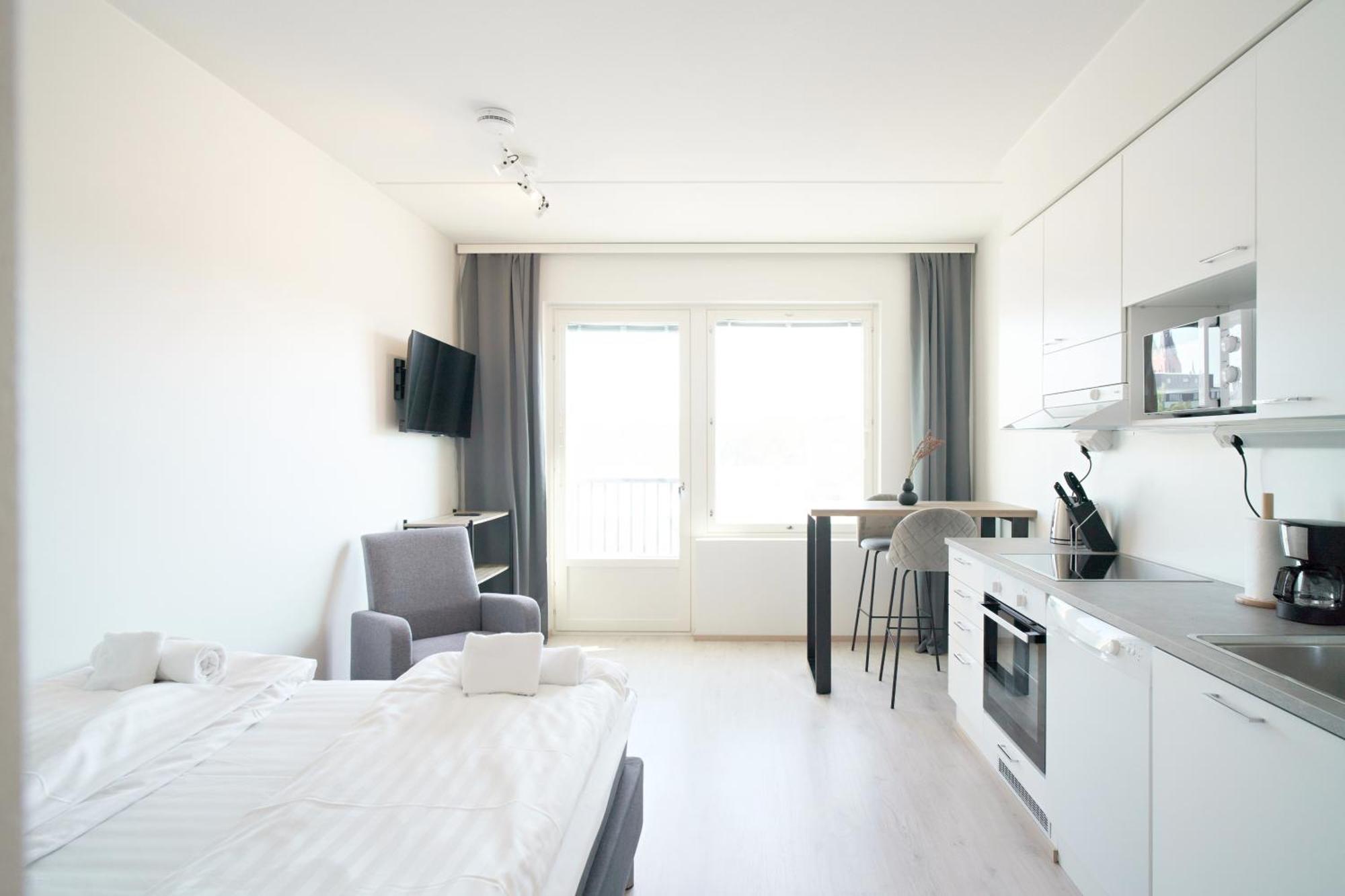 Norden Homes Turku Apartment With Free Parking Bagian luar foto