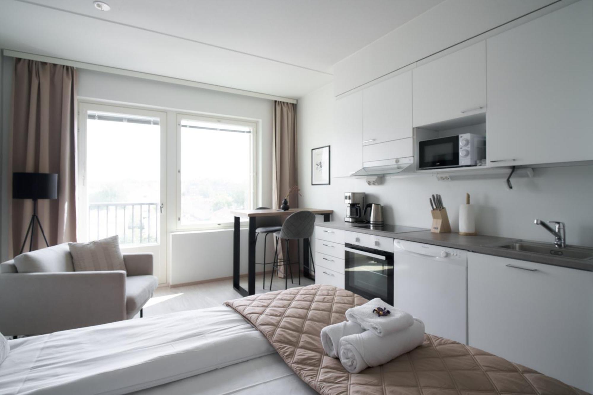 Norden Homes Turku Apartment With Free Parking Bagian luar foto